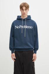 No Problemo pamut melegítőfelső Hoodie - sötétkék L