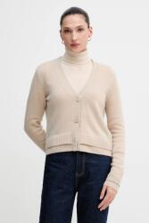 Sisley gyapjú kardigán - bézs S - answear - 22 190 Ft
