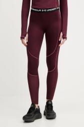 Under Armour edzős legging ColdGear - burgundia L