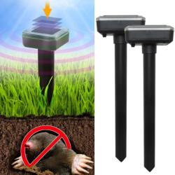  Napelemes rágcsálóriasztó 2 db - ultrahangos, IP65, nagy lefedettség, 30 m táv (TR611SOL) - everyo