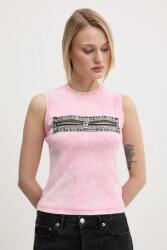 Diesel top T-ARTED - rózsaszín XS