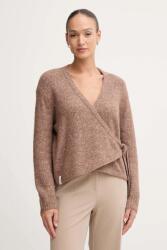 Gaudi gyapjú kardigán - barna M