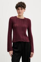 Sisley pamut pulóver - burgundia M