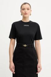 Patou pamut póló - fekete M