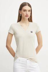 Giorgio Armani t-shirt - bézs XS - answear - 15 990 Ft