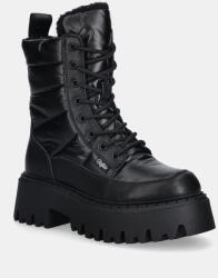 Buffalo bakancs Aspen Laceup Quilt - fekete Női 37