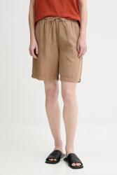 Marc O'Polo vászon rövidnadrág - barna 36