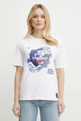 Patrizia Pepe pamut póló - fehér 34 - answear - 25 990 Ft