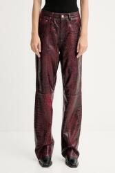 Gestuz bőrnadrág - piros 36