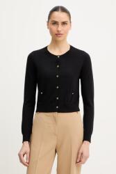 Luisa Spagnoli gyapjú kardigán Merletti - fekete S
