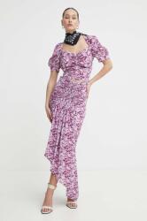 IRO szoknya selyemkeverékből - többszínű 38