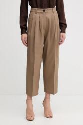 Sisley nadrág - barna 38 - answear - 23 990 Ft