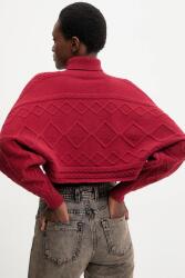 ANSWEAR kasmír pulóver - piros M