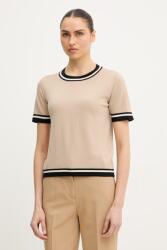 Luisa Spagnoli gyapjú póló Mielina - bézs L