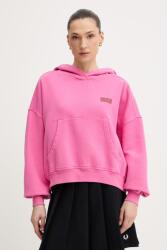 American Vintage Melegítőfelső kapucnis női pamut - rózsaszín S