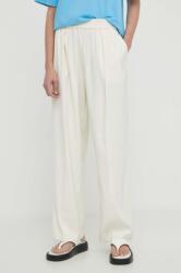 Samsoe Samsoe Samsoe nadrág JULIA - bézs XS - answear - 40 990 Ft