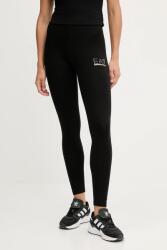 EA7 Emporio Armani leggings női pamut elasztánnal - fekete S - answear - 35 990 Ft