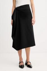 Kenzo gyapjú szoknya - fekete Univerzális méret