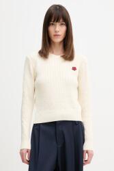 KENZO pulóver gyapjúkeverékből - bézs M