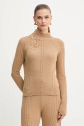 Ermanno Scervino LIFE pulóver gyapjúkeverékből - barna XS