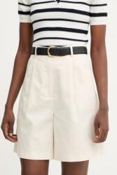 Weekend Max Mara len rövidnadrág ECUBA - bézs 34 - answear - 85 990 Ft