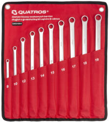Quatros Extra hosszú egyenes racsnis csillagkulcs készlet 10 részes (QS50465A)