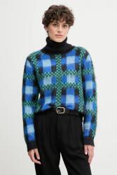 Sandro Ferrone pulóver gyapjúkeverékből - kék S