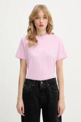 MSGM pamut póló - rózsaszín M - answear - 42 990 Ft