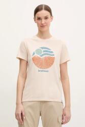 Smartwool sportos póló - bézs XS