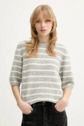 Gestuz pulóver gyapjúkeverékből - szürke S