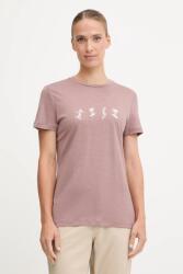 Icebreaker sportos póló Merino 150 Tech Lite - rózsaszín S