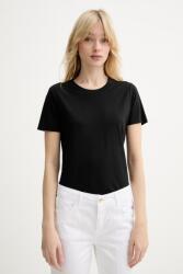 Fracomina t-shirt - fekete M - answear - 19 990 Ft