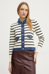 Morgan pamut kardigán MNAKI - bézs XS