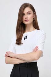 Patrizia Pepe t-shirt női pamut - fehér 36 - answear - 39 990 Ft