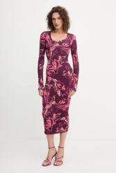 Versace ruha - burgundia 40