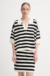 Gestuz poló - fekete L