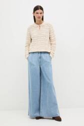 MEDICINE pamut pulóver - bézs XS - answear - 16 990 Ft