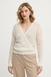 TWINSET pulóver moherkeverékből - bézs M