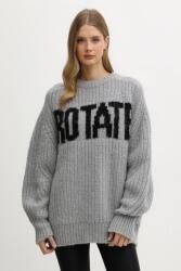 ROTATE pulóver gyapjúkeverékből - szürke M - answear - 114 990 Ft