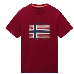  Napapijri S-Lari tibetian red - póló M (198265103854)