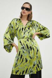 Gestuz selyemkeverékes ruha Anna - zöld 38