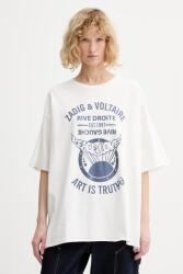 Zadig&Voltaire pamut póló - bézs S/M