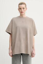 Gestuz pamut póló - bézs XS - answear - 39 990 Ft