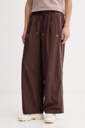 PUMA melegítőnadrág Piping Relaxed Woven - barna M