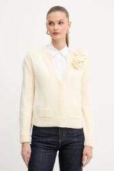 Luisa Spagnoli gyapjú kardigán - bézs M