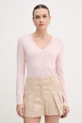 Lacoste pamut pulóver - rózsaszín 42