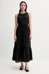 Pedro del Hierro ruha vászonkeverékből - fekete M - answear - 73 990 Ft