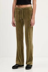 Juicy Couture velúr melegítőnadrág - zöld S