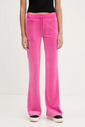 Juicy Couture női melegítő LAYLA POCKET LR - rózsaszín M - answear - 28 990 Ft