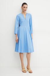 MAX&Co. MAX&Co. pamut ruha - kék 42